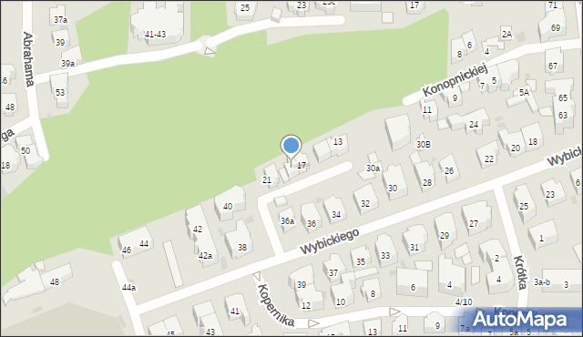 Sopot, Konopnickiej Marii, 19, mapa Sopotu