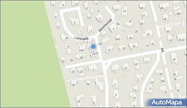 Sopot, Kochanowskiego Jana, 24, mapa Sopotu