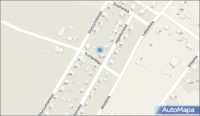 Sośnicowice, Korfantego Wojciecha, 2, mapa Sośnicowice