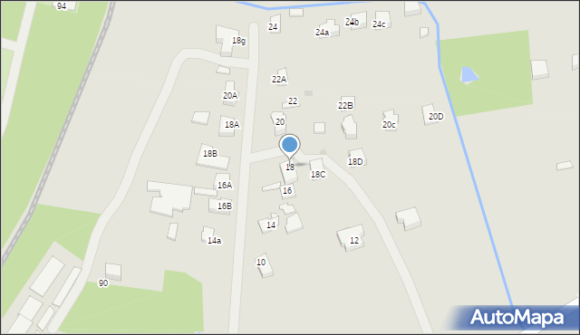 Sosnowiec, Kościuszkowców, 18, mapa Sosnowca