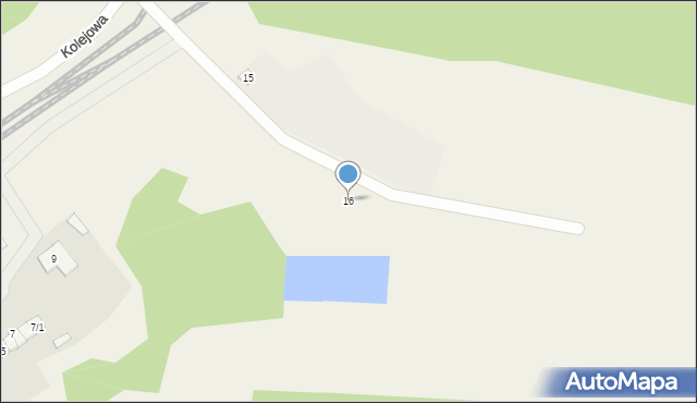 Spychowo, Kolejowa, 16, mapa Spychowo