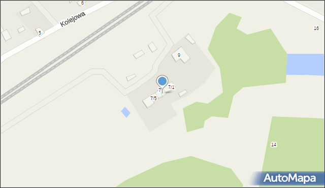 Spychowo, Kolejowa, 7/3, mapa Spychowo