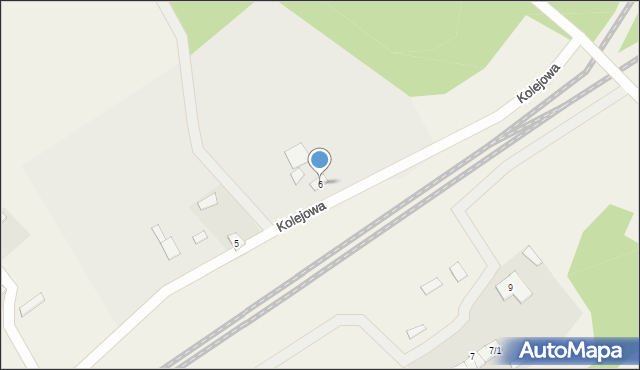 Spychowo, Kolejowa, 7a, mapa Spychowo
