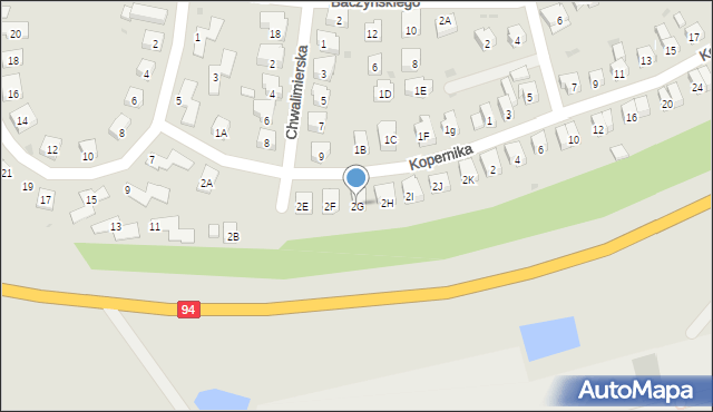 Środa Śląska, Kopernika Mikołaja, 2G, mapa Środa Śląska