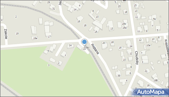 Środa Wielkopolska, Kochanowskiego Jana, 22, mapa Środa Wielkopolska