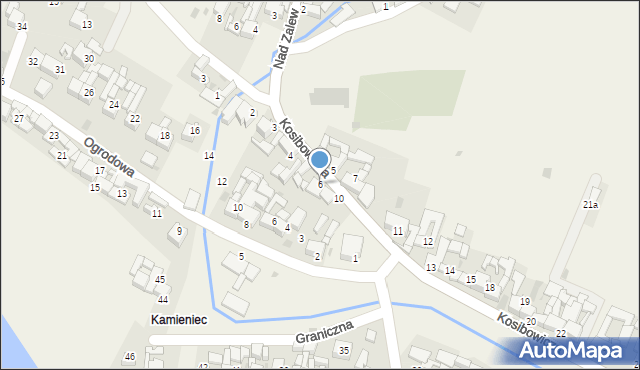 Sromowce Wyżne, Kosibowicza J., ks., 6, mapa Sromowce Wyżne