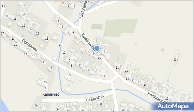 Sromowce Wyżne, Kosibowicza J., ks., 8, mapa Sromowce Wyżne