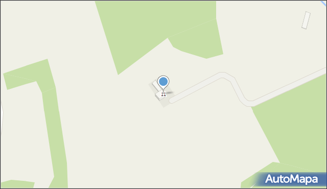 Stara Łomnica, Kolonia Szychów, 11, mapa Stara Łomnica