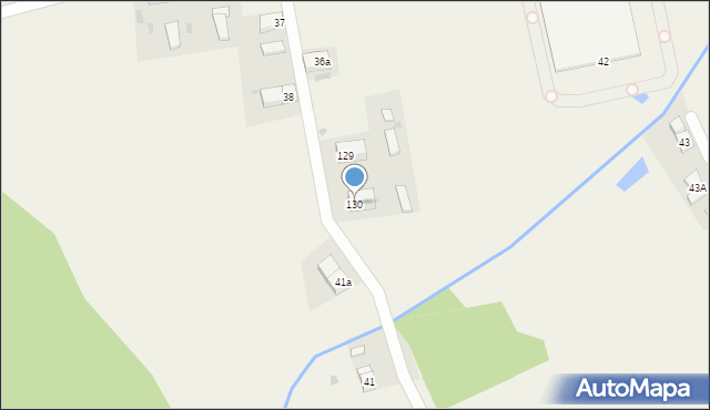 Stara Łomnica, Kolonia Szychów, 130, mapa Stara Łomnica