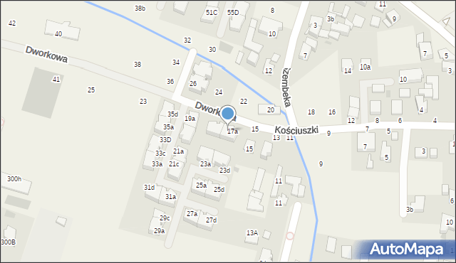 Stare Babice, Kościuszki Tadeusza, gen., 17B, mapa Stare Babice