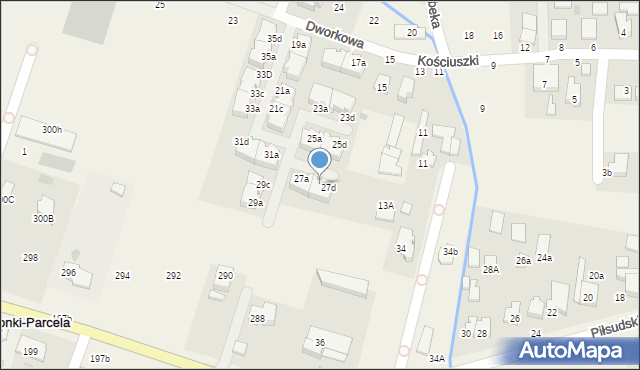 Stare Babice, Kościuszki Tadeusza, gen., 27C, mapa Stare Babice