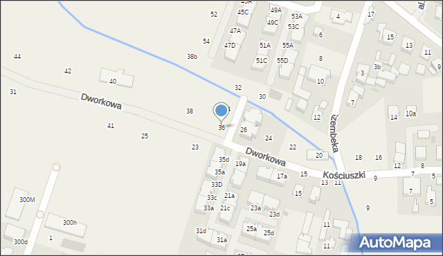 Stare Babice, Kościuszki Tadeusza, gen., 36, mapa Stare Babice