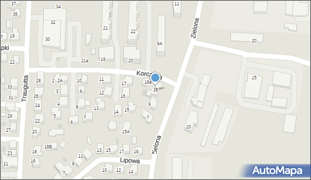 Starogard Gdański, Korczaka Janusza, 18, mapa Starogard Gdański