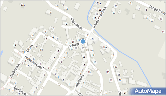 Stawiszyn, Konińska, 13, mapa Stawiszyn