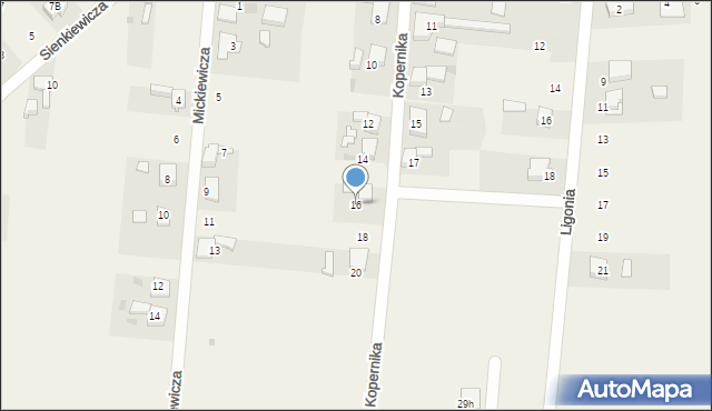 Steblów, Kopernika Mikołaja, 16, mapa Steblów