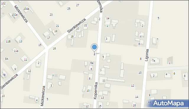 Steblów, Kopernika Mikołaja, 4, mapa Steblów