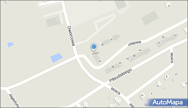 Stepnica, Kolejowa, 2/3, mapa Stepnica