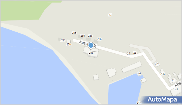 Stepnica, Kościuszki Tadeusza, gen., 25a, mapa Stepnica