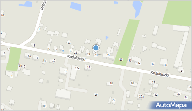 Stopnica, Kościuszki Tadeusza, gen., 23, mapa Stopnica