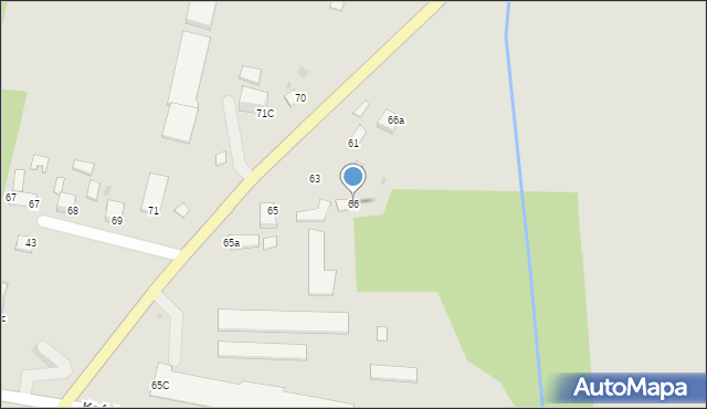 Stopnica, Kościuszki Tadeusza, gen., 66, mapa Stopnica