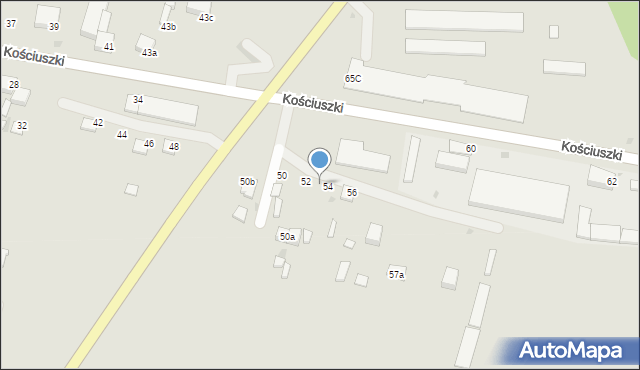 Stopnica, Kościuszki Tadeusza, gen., 91, mapa Stopnica