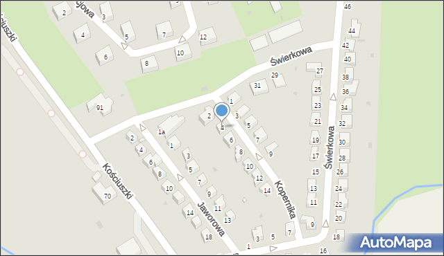 Stronie Śląskie, Kopernika Mikołaja, 4, mapa Stronie Śląskie