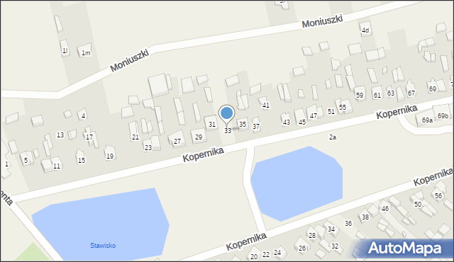 Strzałków, Kopernika Mikołaja, 33, mapa Strzałków
