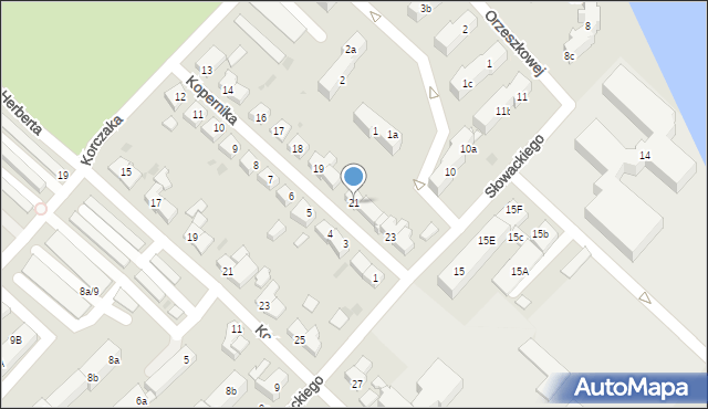 Strzelce Krajeńskie, Kopernika Mikołaja, 21, mapa Strzelce Krajeńskie