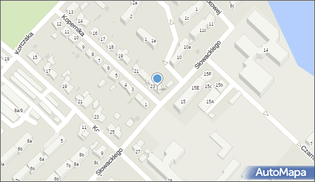 Strzelce Krajeńskie, Kopernika Mikołaja, 24, mapa Strzelce Krajeńskie