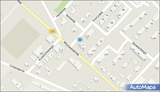 Strzelce Krajeńskie, Korczaka Janusza, 1, mapa Strzelce Krajeńskie