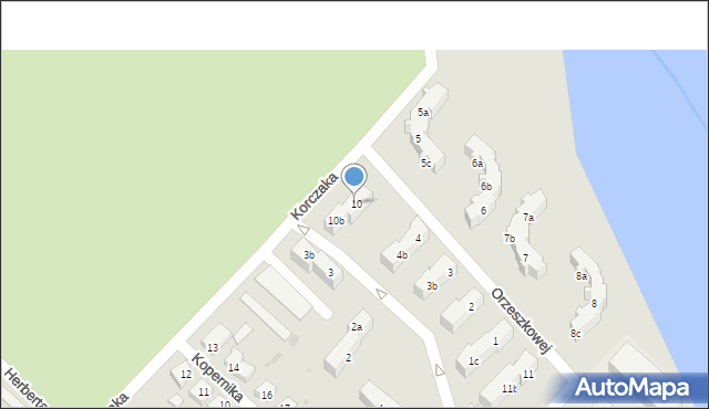 Strzelce Krajeńskie, Korczaka Janusza, 10a, mapa Strzelce Krajeńskie