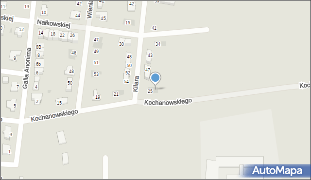 Strzelin, Kochanowskiego Jana, 27, mapa Strzelin