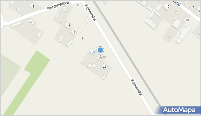 Stupsk, Kopernika Mikołaja, 10, mapa Stupsk