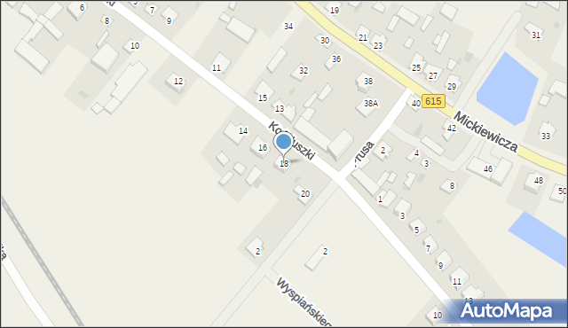 Stupsk, Kościuszki Tadeusza, gen., 18, mapa Stupsk