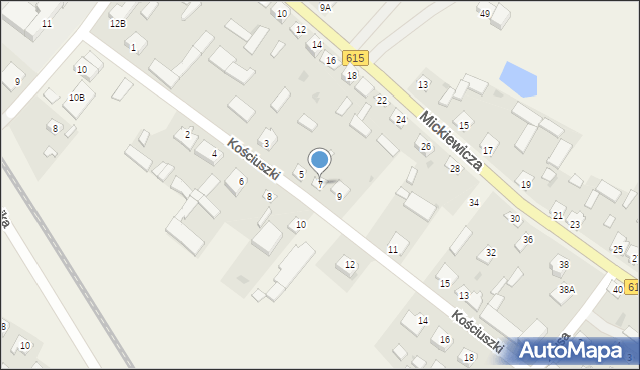 Stupsk, Kościuszki Tadeusza, gen., 7, mapa Stupsk