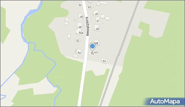 Suchedniów, Koszykowa, 51, mapa Suchedniów