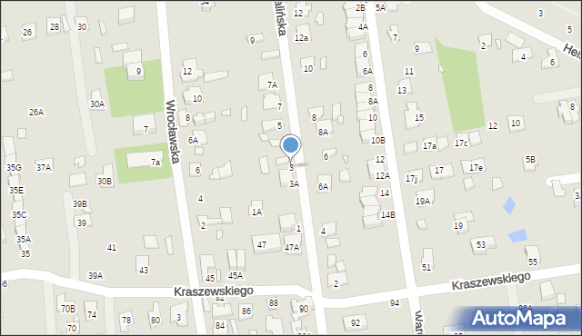 Sulejówek, Koszalińska, 3, mapa Sulejówek