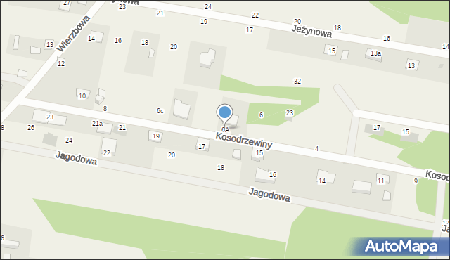 Sułkowice, Kosodrzewiny, 6A, mapa Sułkowice