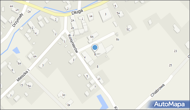 Świdnica, Kosynierów, 6, mapa Świdnicy