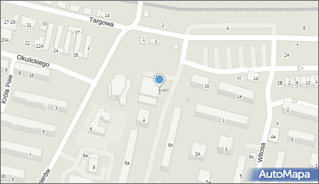 Świdnik, Kosynierów, 2, mapa Świdnika