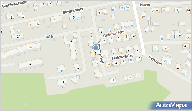 Świdwin, Konopnickiej Marii, 6, mapa Świdwin