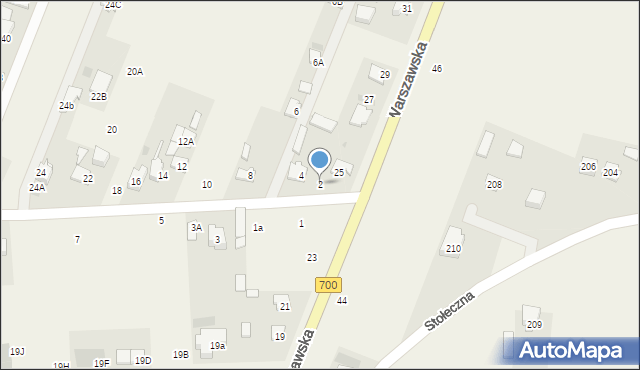 Święcice, Kopytowska, 2, mapa Święcice