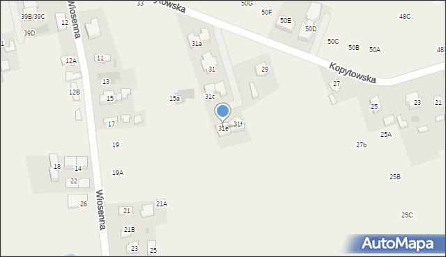 Święcice, Kopytowska, 31e, mapa Święcice