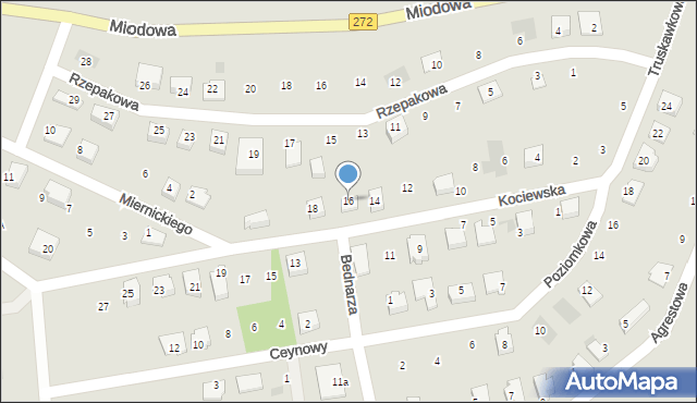 Świecie, Kociewska, 16, mapa Świecie