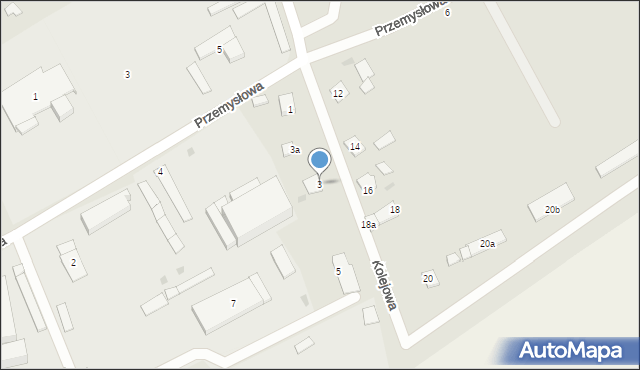 Świecie, Kolejowa, 3, mapa Świecie