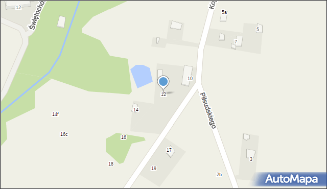 Świętochów, Kopernika Mikołaja, 12, mapa Świętochów