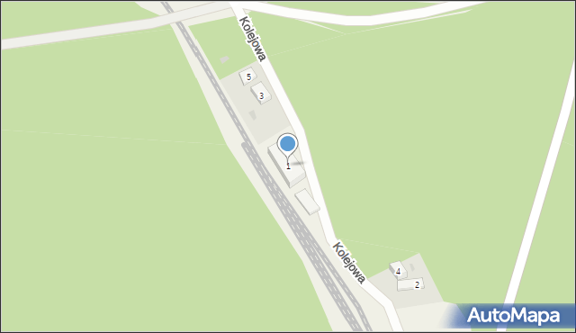 Świętoszów, Kolejowa, 1, mapa Świętoszów