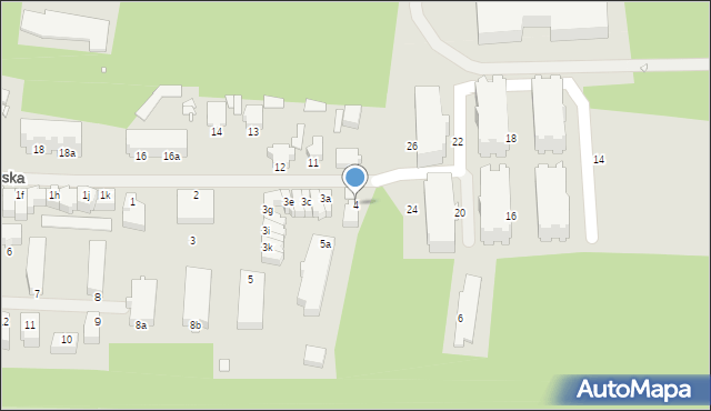 Świnoujście, Komandorska, 4, mapa Świnoujście