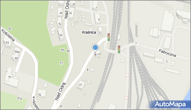 Szczecin, Kolejowa, 6, mapa Szczecina