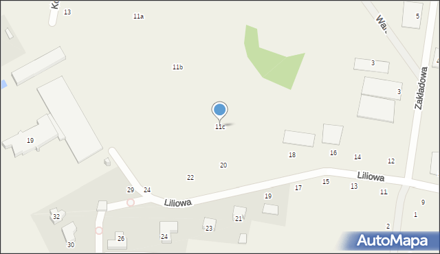 Szewce, Kolejowa, 11c, mapa Szewce